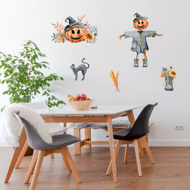Country Halloween Wall Decals